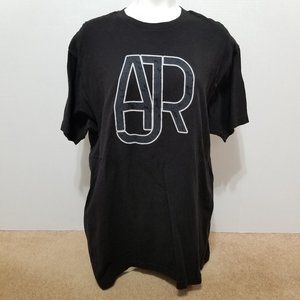 AJR shirt XL inital logo design graphic brothers band merch